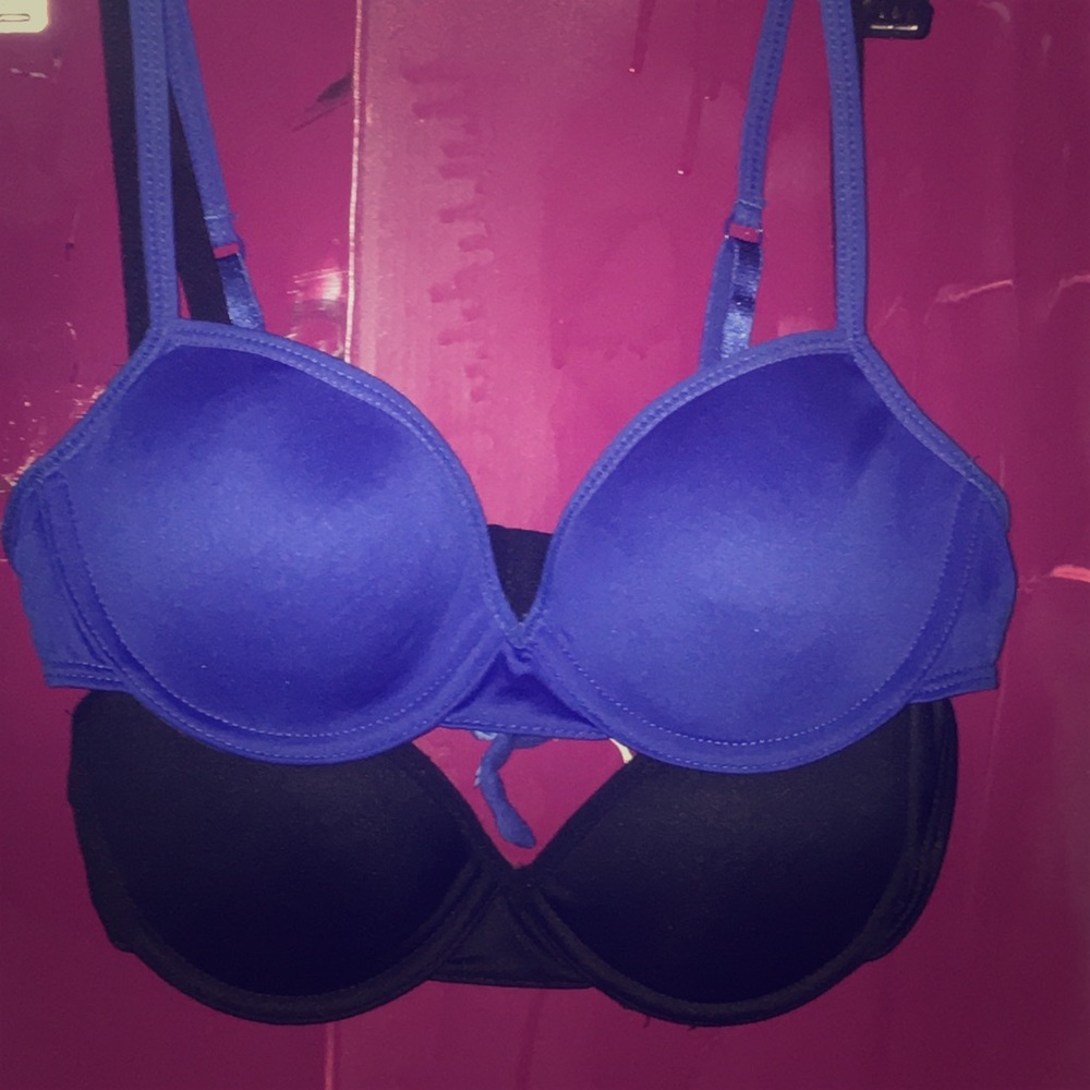 Two bras